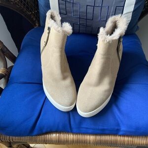 Caslon Tan Ankle Boots